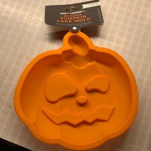 Silicone pumpkin cake mold